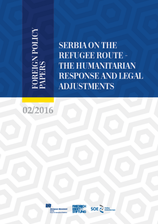 Serbia on the refugee route