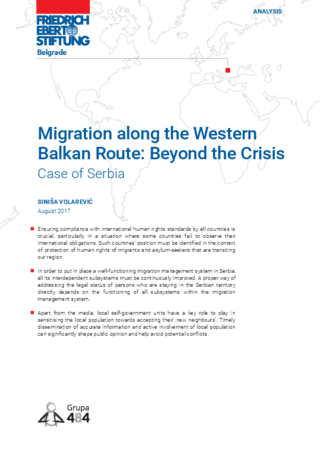 Migration along the Western Balkan route: beyond the crisis