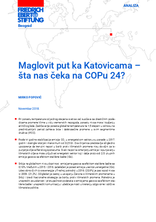 Maglovit put ka Katovicama - šta nas čeka na COPu 24?