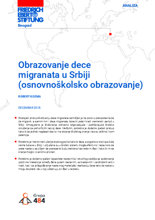 Obrazovanje dece migranata u Srbiji
