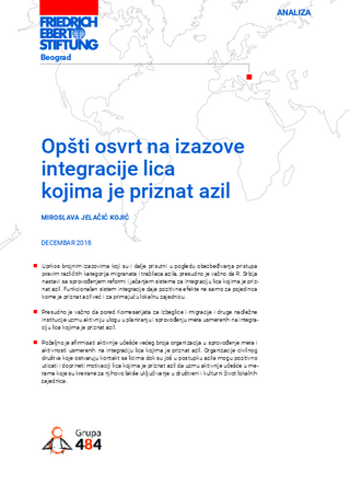 Opšti osvrt na izazove integracije lica kojima je priznat azil