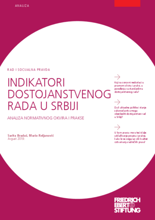 Indikatori dostojanstvenog rada u Srbiji