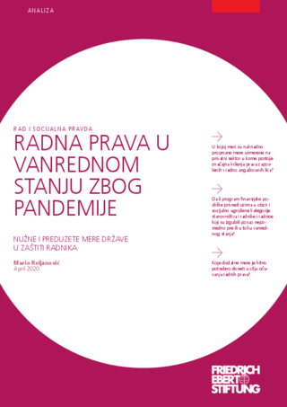 Radna prava u vanrednom stanju zbog pandemije