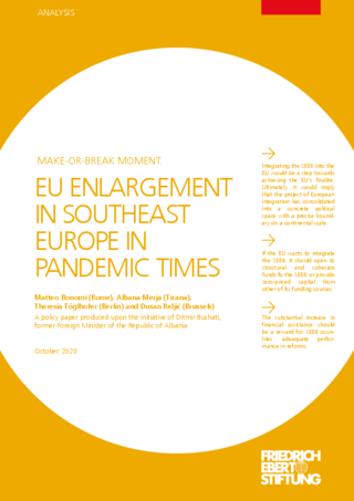 EU enlargement in Southeast Europe in pandemic times