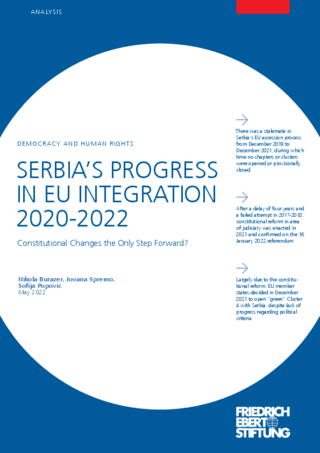 Serbia's progress in EU integration 2020-2022