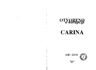 Otvoreno o korupciji - carina
