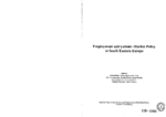 Employment and labour-market policy in South Eastern Europe